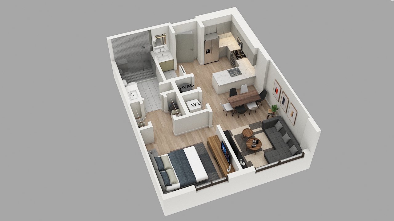 Apartment 0321 floorplan