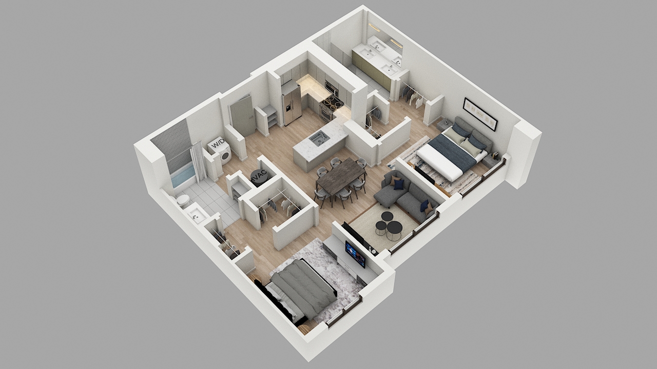 Apartment 0209 floorplan