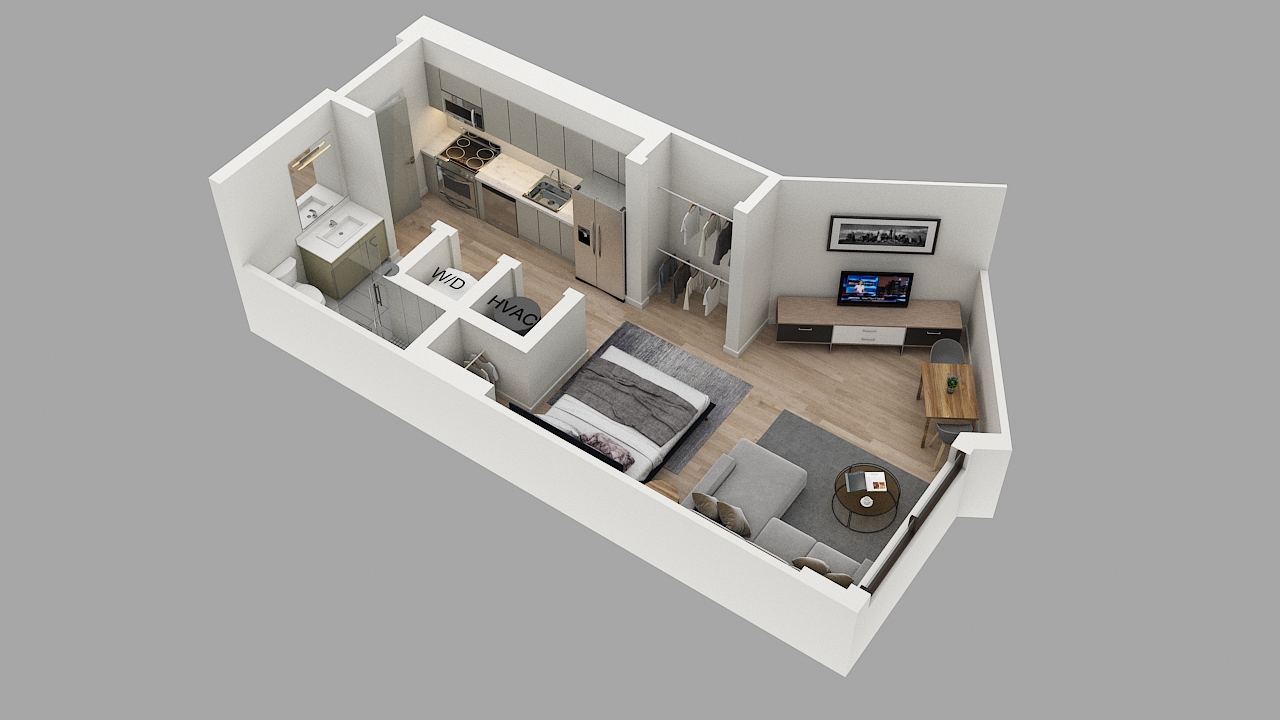 Apartment 0929 floorplan